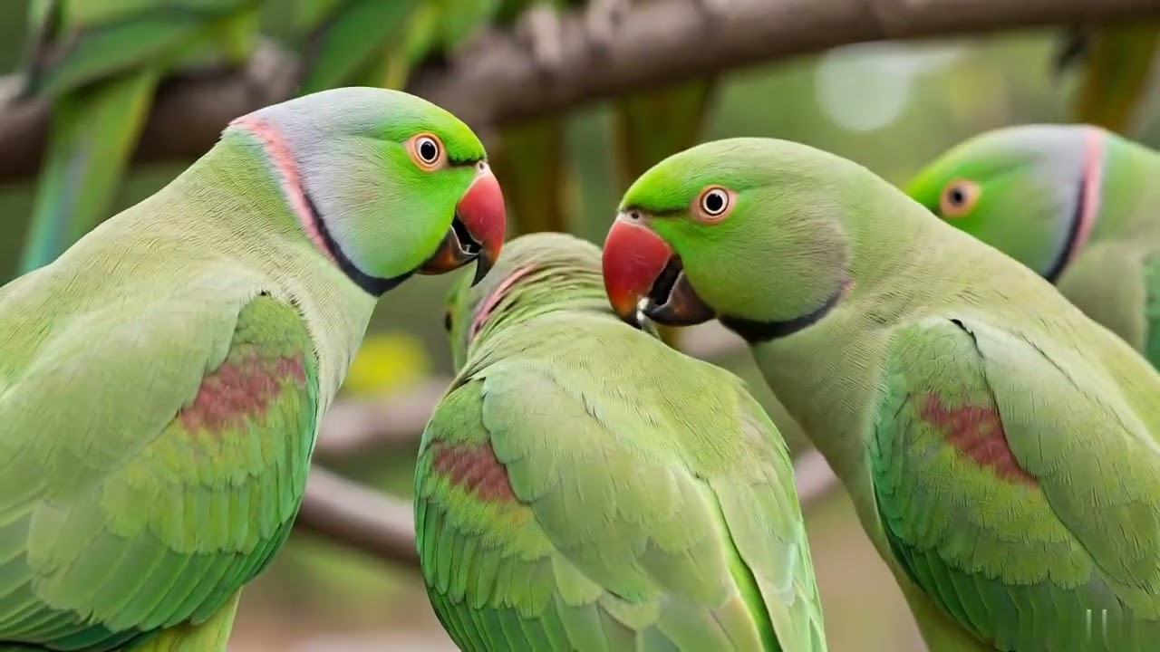 Parrot Talking Natural Voice Compilation