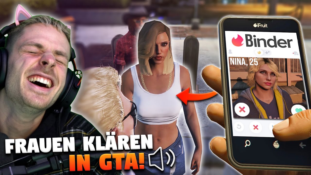FRAUEN klären im VOICECHAT in GTA ONLINE!(Finden wir eine Freundin?!)