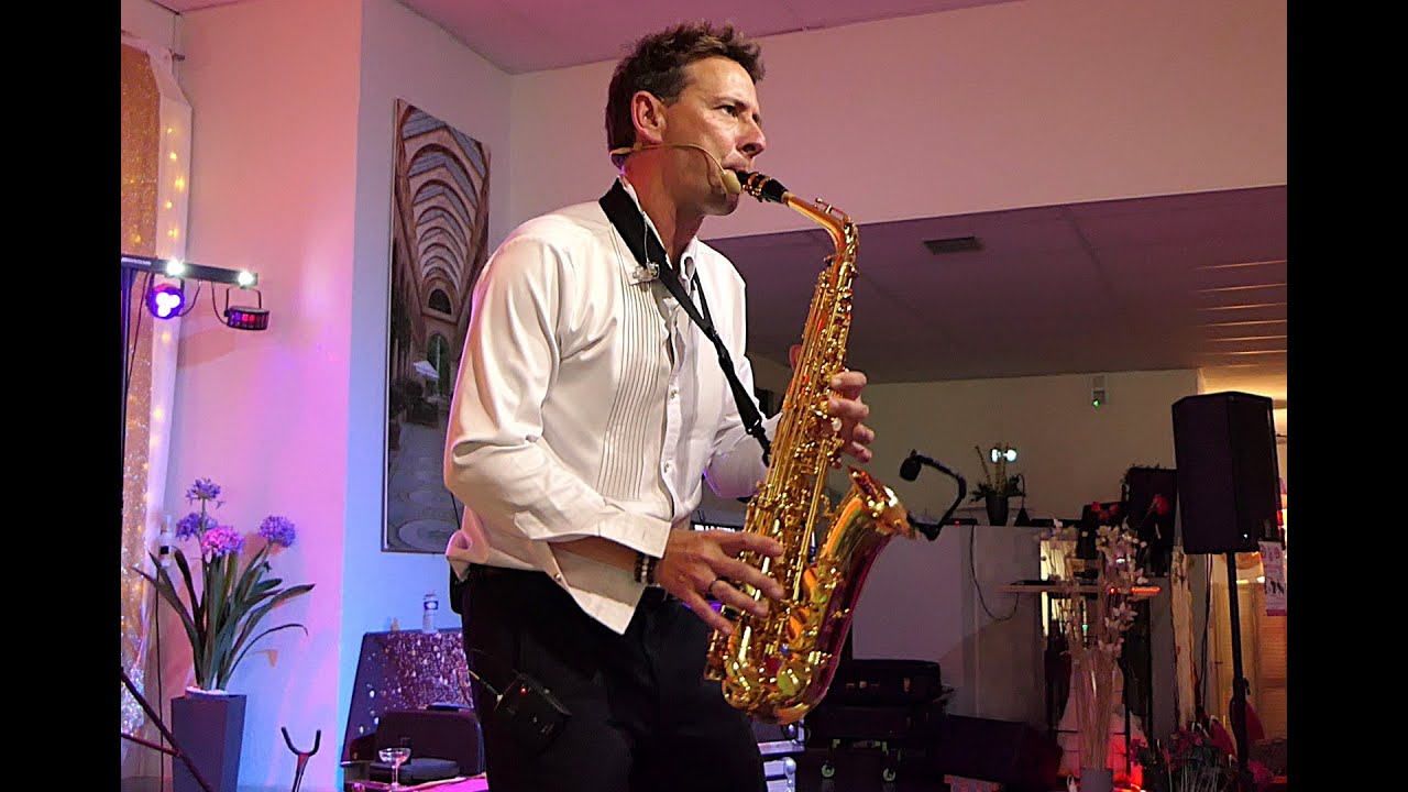 Damien POYARD. La surprise!.....Pour la  première fois au saxophone avec cette belle série de Slows.