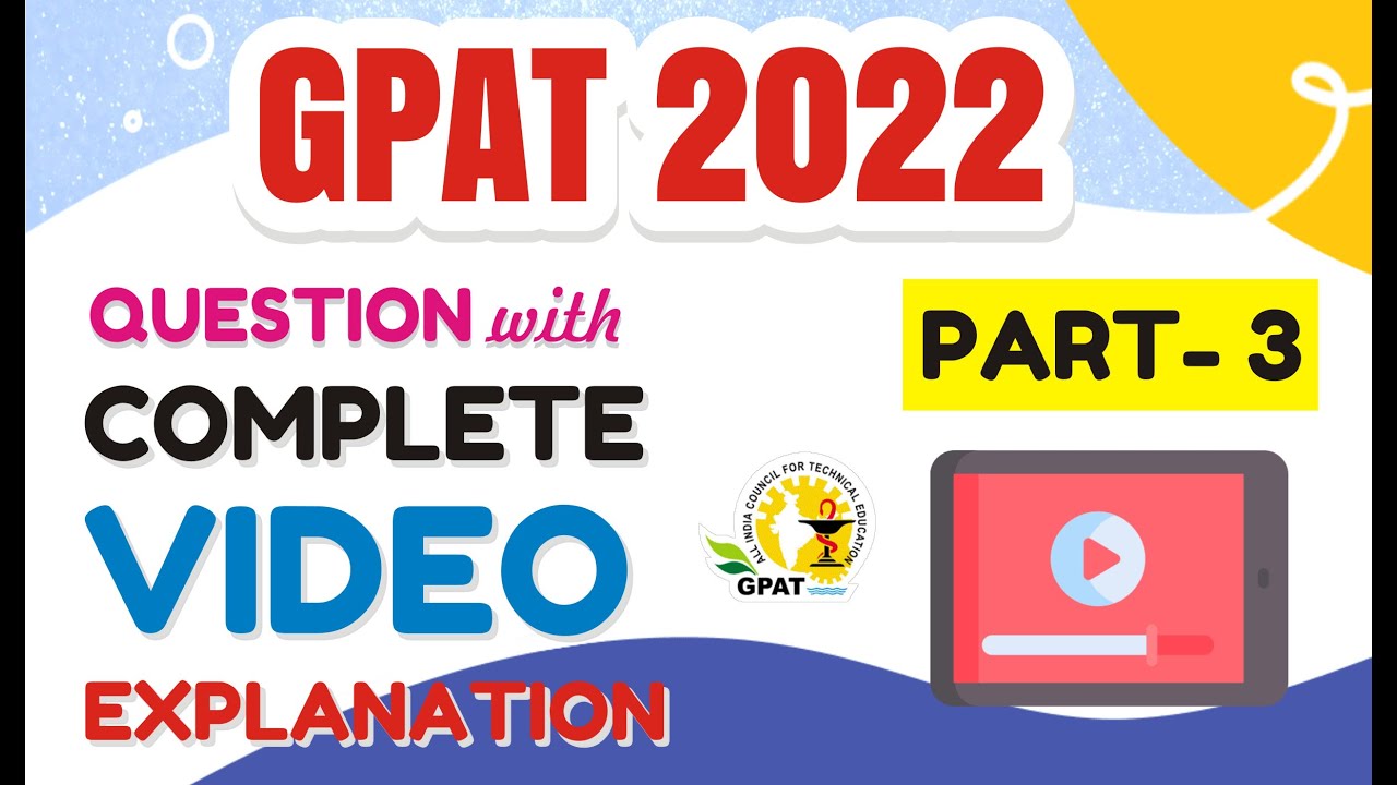GPAT-2022 PREVIOUS YEAR QUESTIONS (PART-3) COMPLETE EXPLANATION| PHARMACOLOGY PART- 3