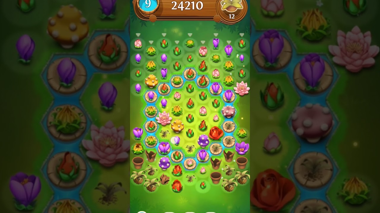 961 level of blossom blast saga #games #hitgame #playhub #gaming #gameplay #shortsfeed #instragram