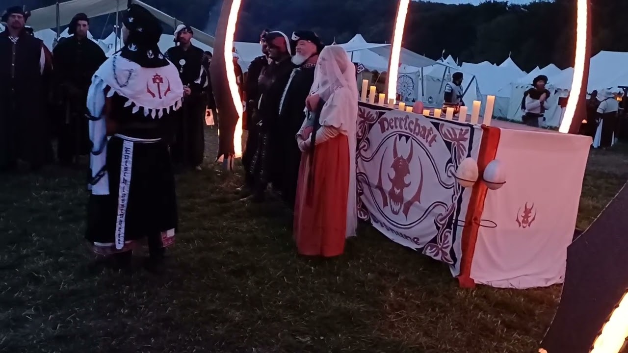 Hochzeit von Paladin Engelbert und Priesterin Mathilda