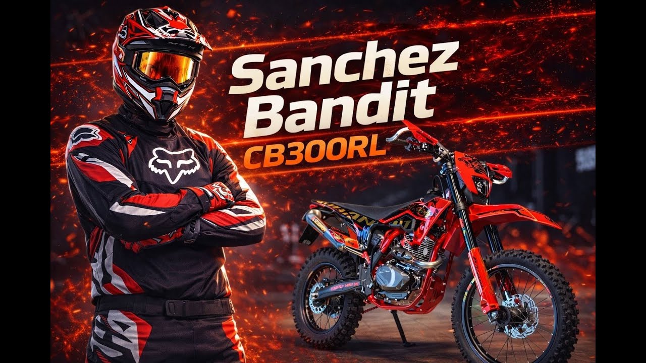 ТОПОВЫЙ среднеразмерник - Обзор на Sanchez Bandit CB300RL