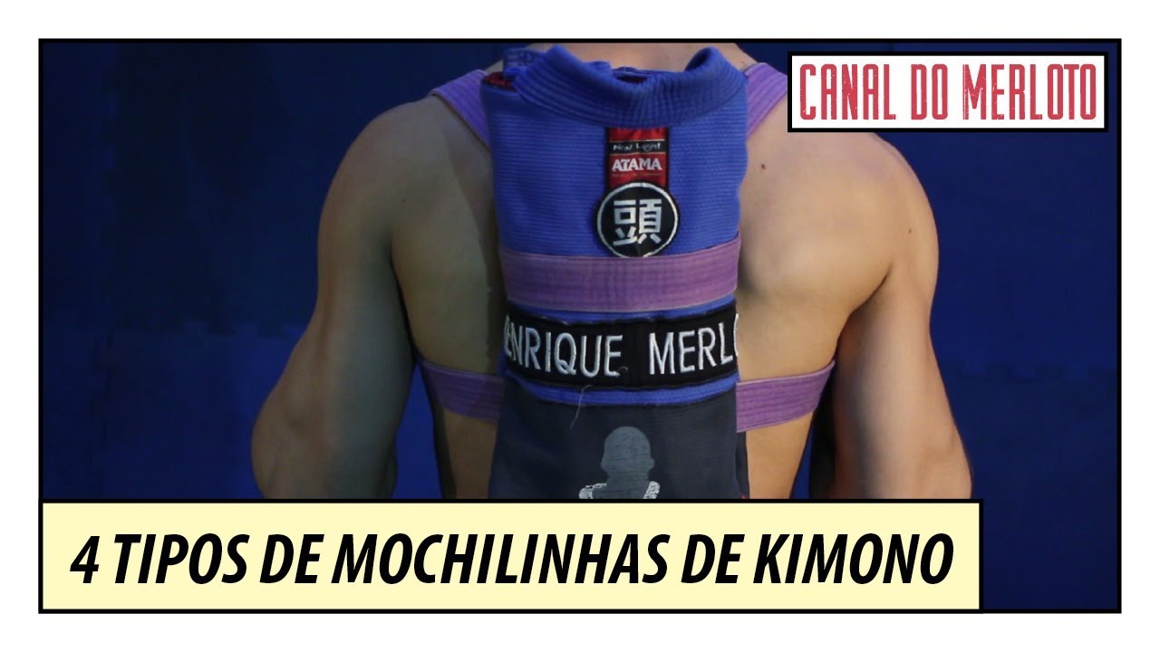 4 TIPOS DE MOCHILINHAS DE KIMONO PARA AS ARTES MARCIAIS