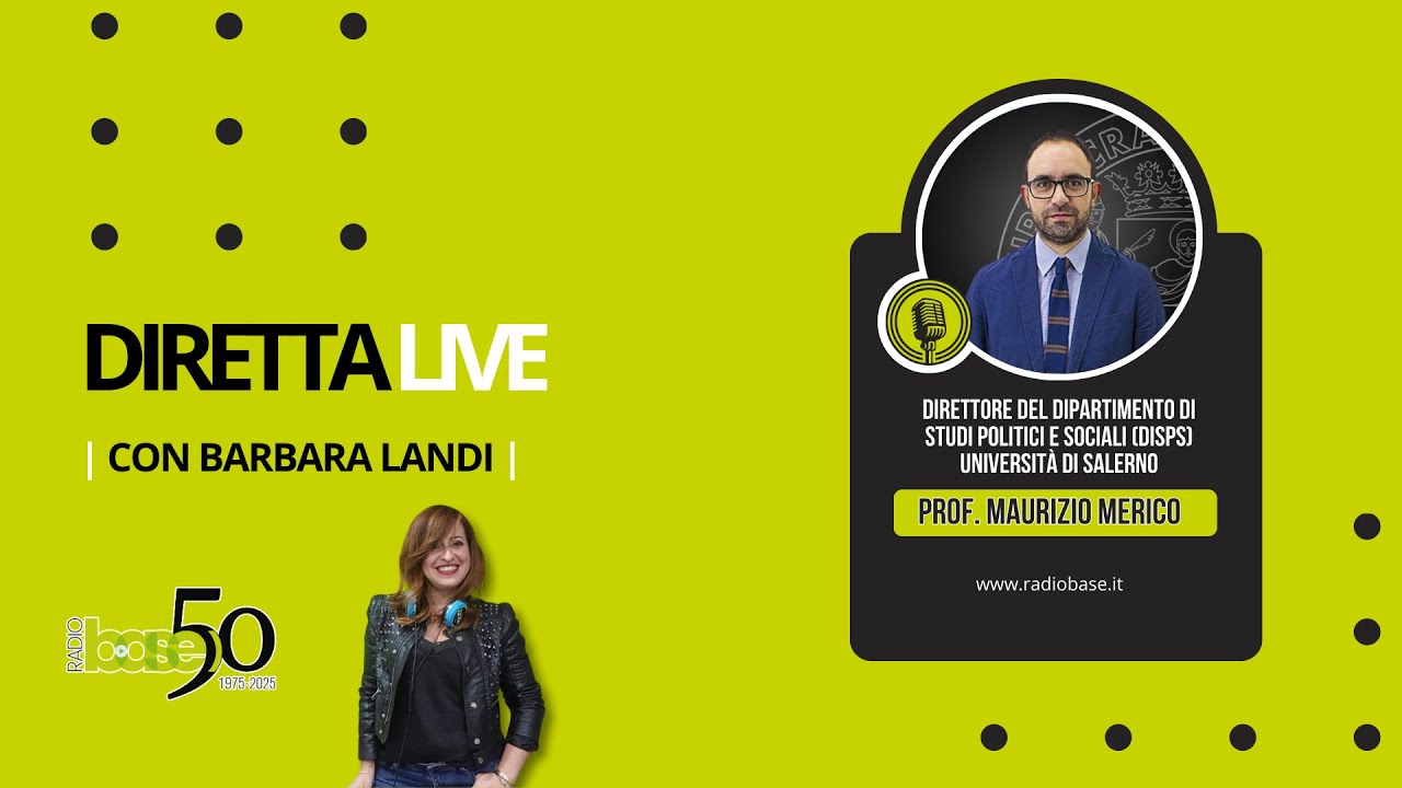 | Intervista al Prof. Maurizio Merico, Direttore del DiSPS, Università di Salerno |Radio Base