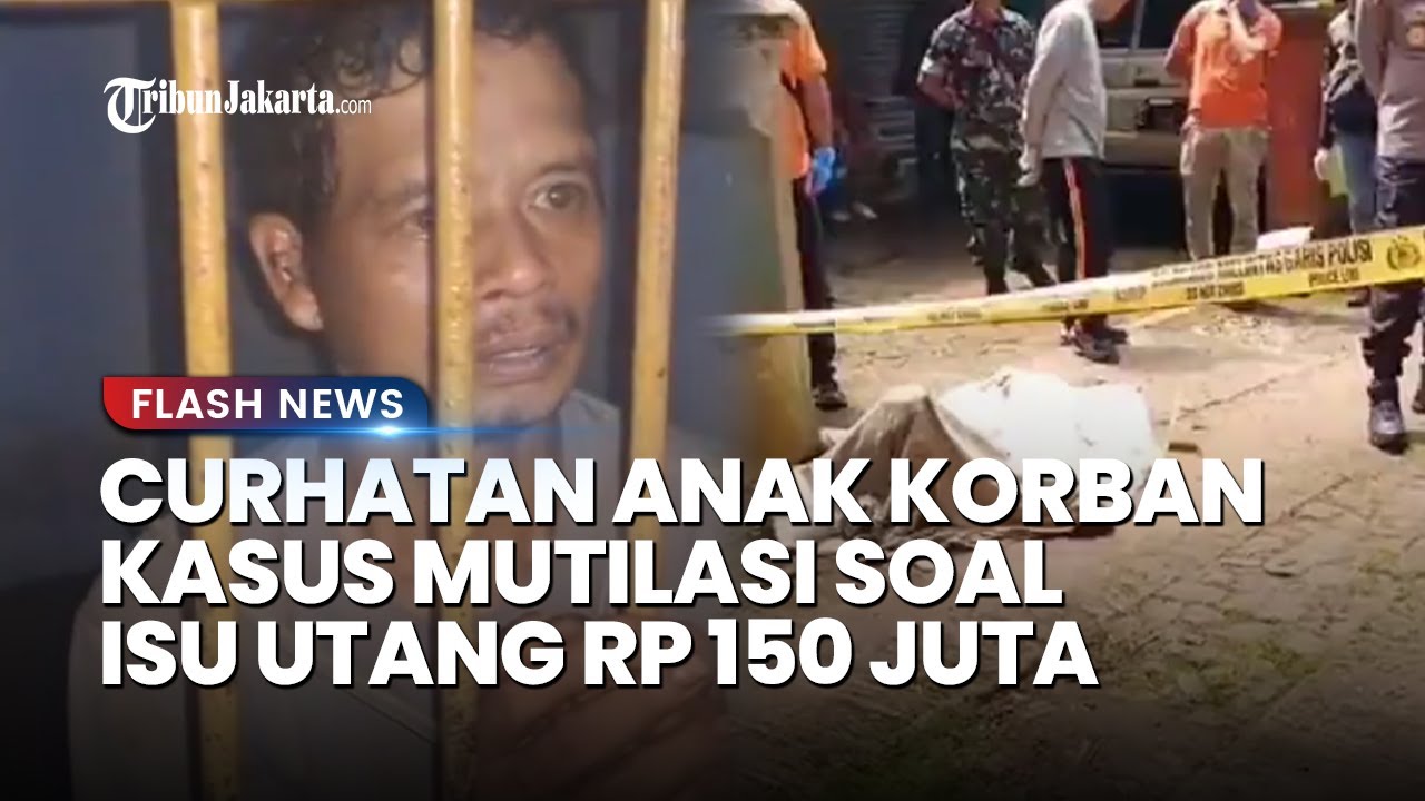 Akhirnya Anak Korban Kasus Suami Mutilasi Istri di Ciamis Ungkap Soal Isu Utang Judi Rp150 Juta