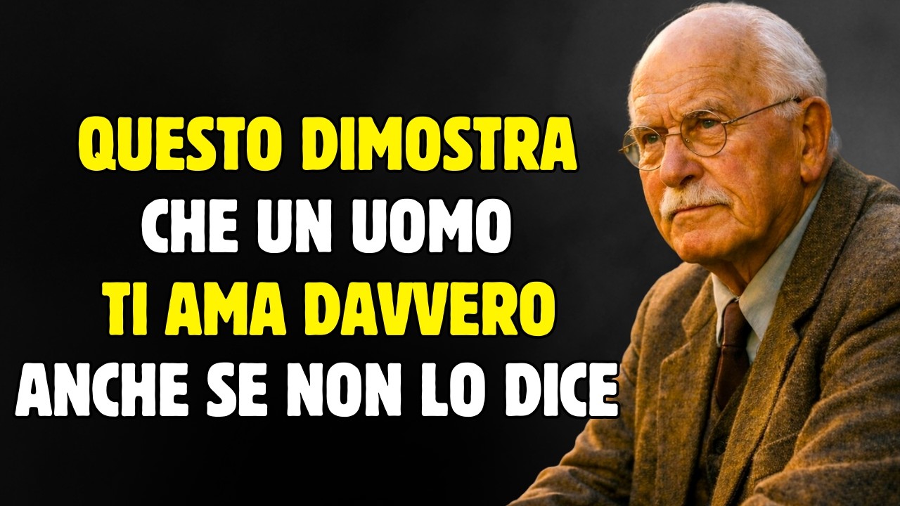 Questo dimostra che un uomo ti ama davvero, anche se non te lo dice | Carl Jung