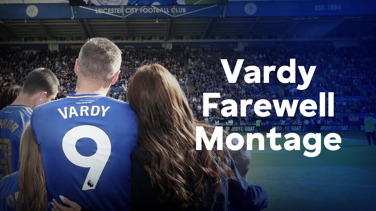 The GOAT's Farewell 🐐 💙 | Jamie Vardy's Final Montage
