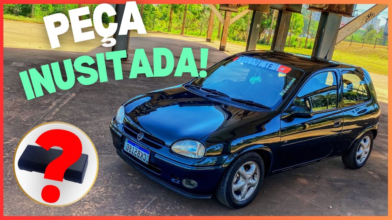 Curiosidades sobre meu corsa GL 1.6 1997 (A peça exclusiva que quase ninguém tem)!