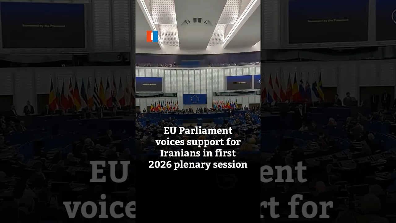 EU Parliament voices support for Iranians in first 2026 plenary session