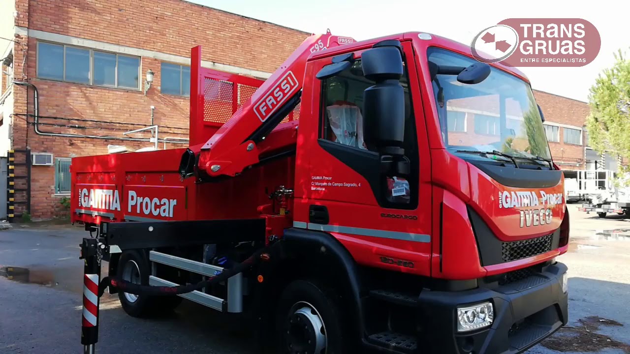 Grúa Fassi F95 PROCAR ( www.transgruas.com )