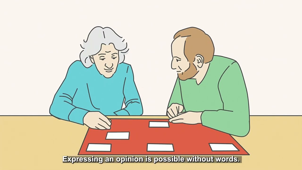 Using pictures to support a person living with dementia