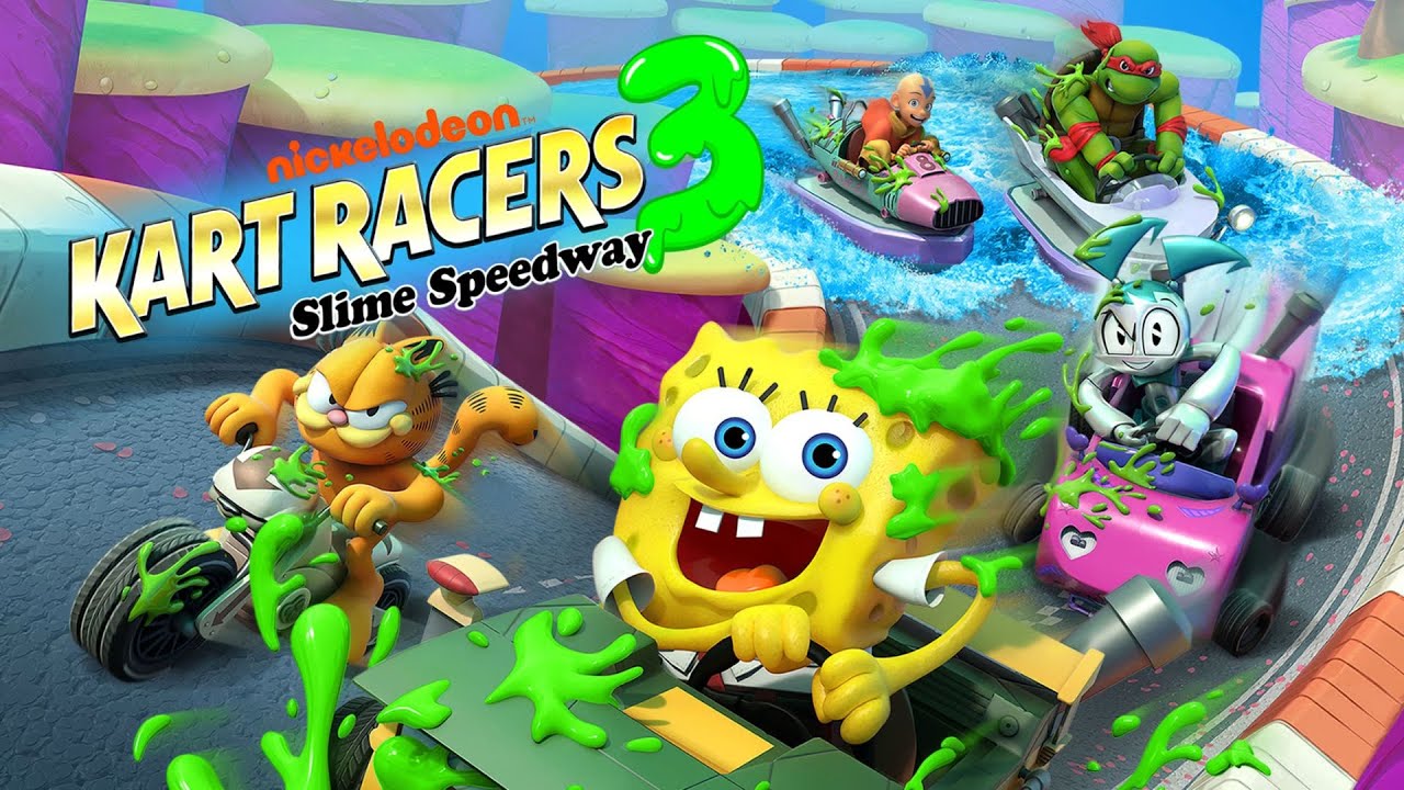 Nickelodeon Kart Racers 3: Slime Speedway (PC) // Full Game 100% Walkthrough
