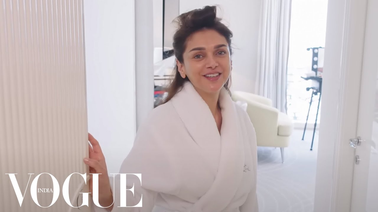 Aditi Rao Hydari Gets Ready For Cannes Film Festival 2023 | Vogue India