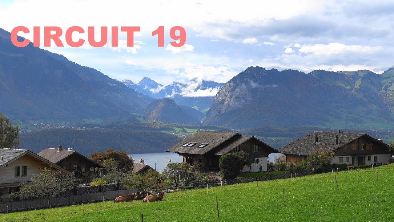 SWITZERLAND - Suiza -  Sigriswil, Gunten, Oberhofen, Interlaken, Spiez, Thun, Goldiwil, Bern - Berna