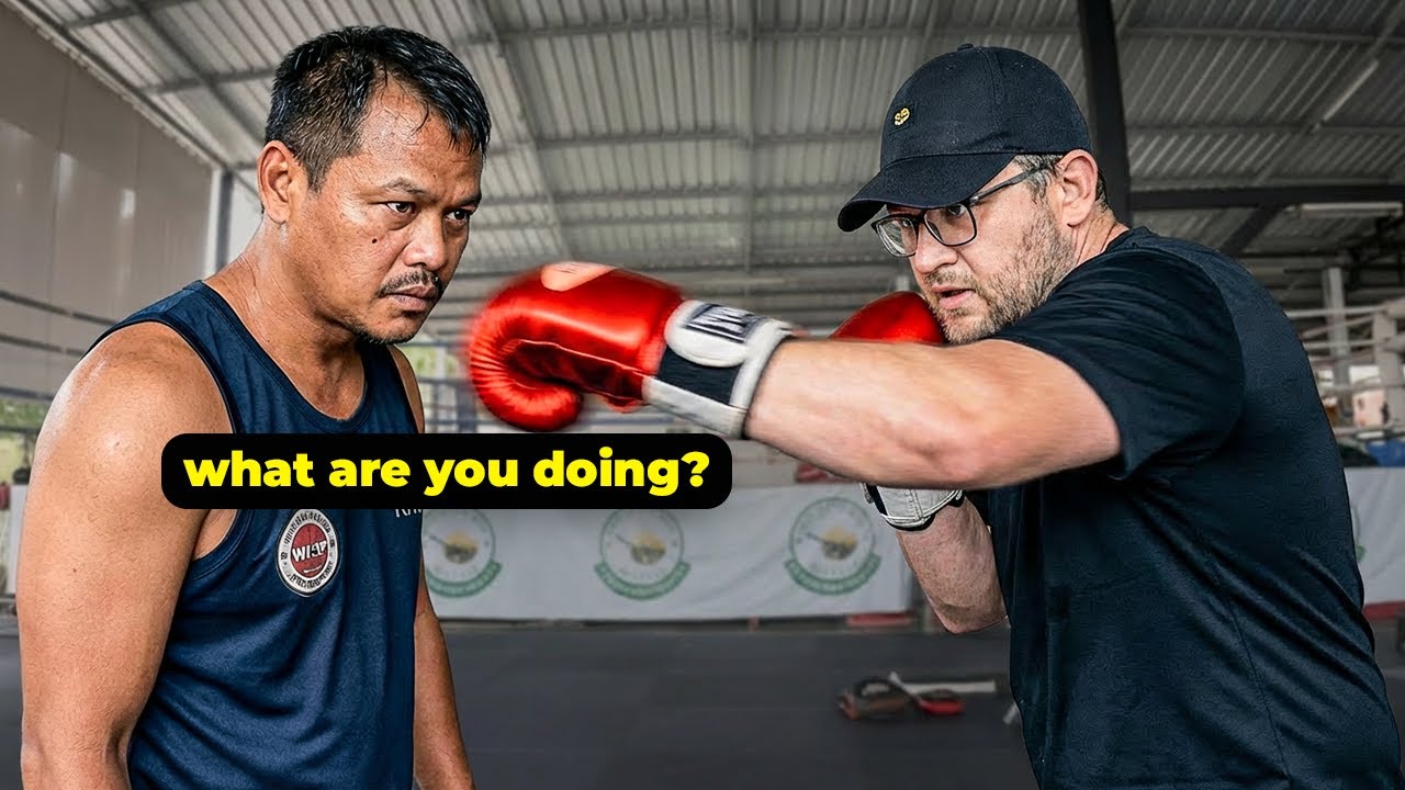Elite FIGHTER pretends to be Noob at Muay Thai GYM
