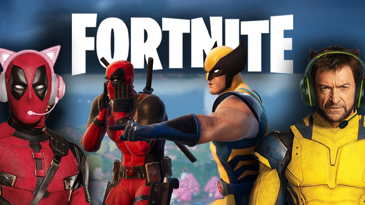 Deadpool and Wolverine Play Fortnite Chapter 6!