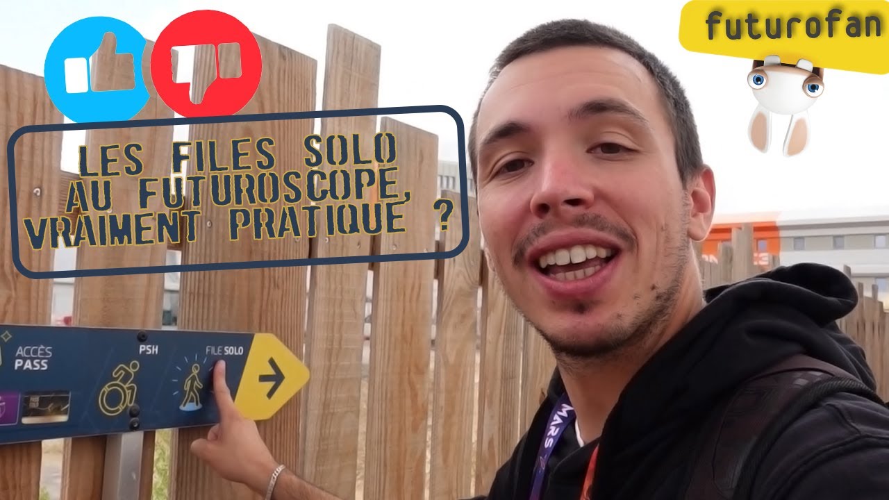🥇 Les FILES SOLO au FUTUROSCOPE, vraiment PRATIQUE ? #futuroscope #themepark #futurofan