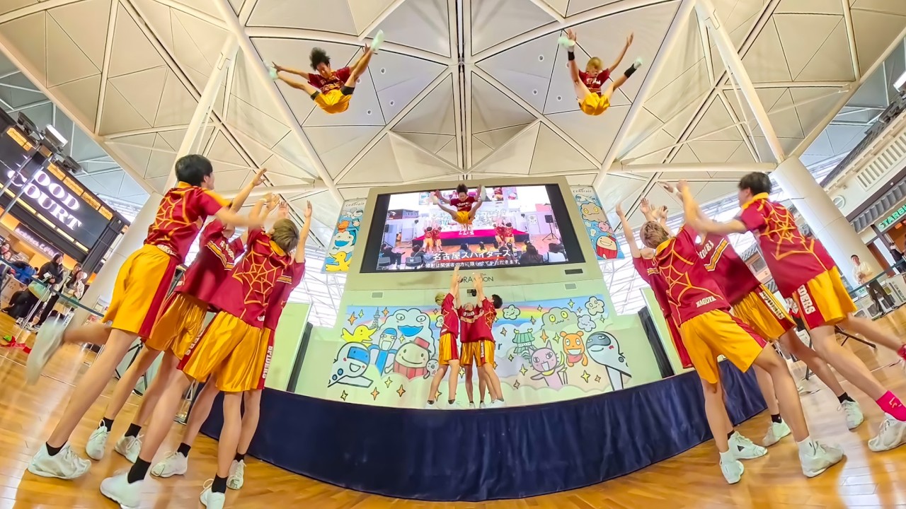 【Vlog】名古屋SPIDERS@JUMP×DANCE in Centrair ～2026 Winter～(2026.2.7)