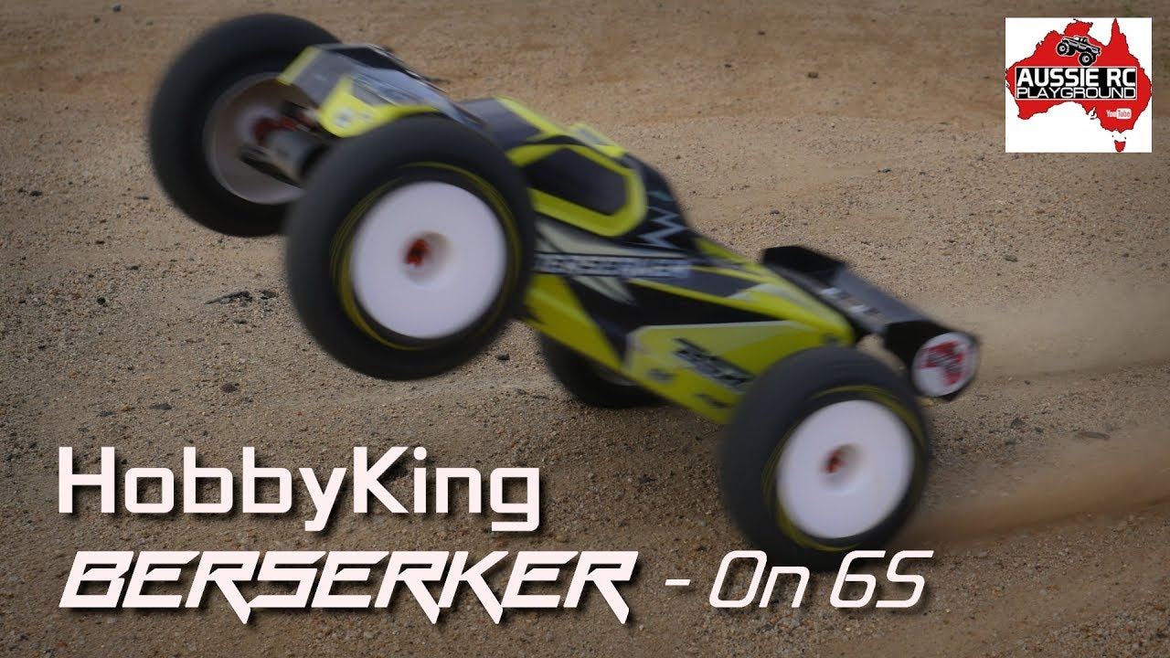 Hobby King Berserker with tuned diffs on 6S