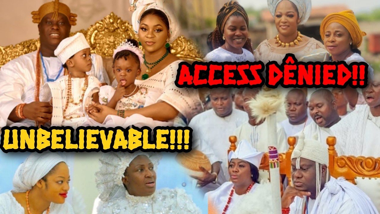 Blåçk Thursday! Ooni Forbids Ashley and Tobi from Royal Chamber! Grants Queen Naomi Access