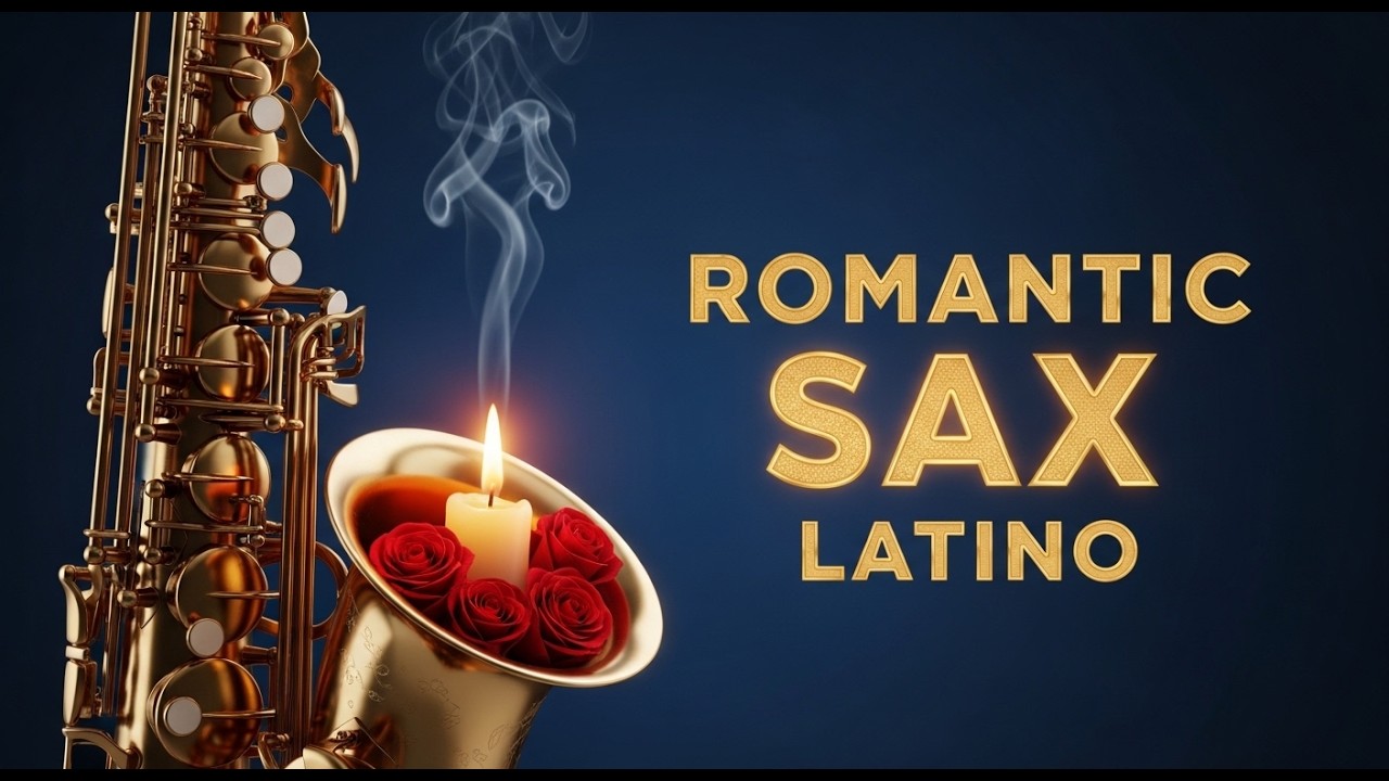 Romantic Sax Latino Boleros | Música Íntima para la Noche y el Amor