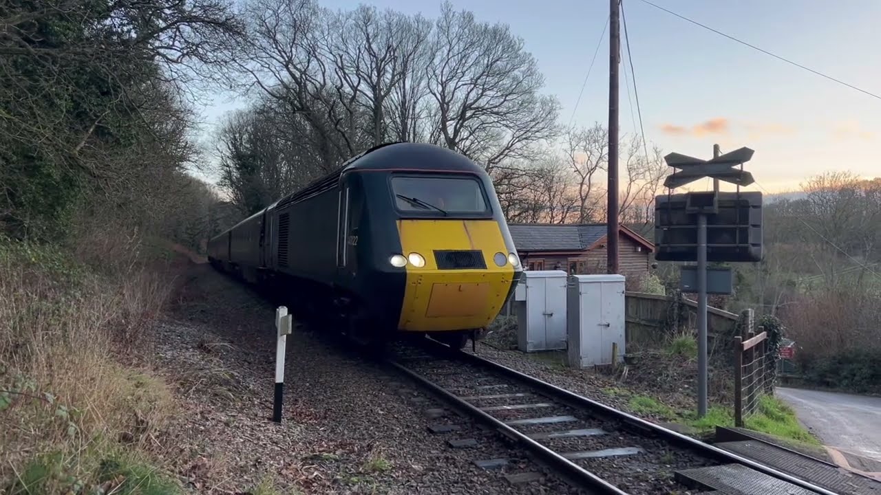 A Few Diesels at Northwood Level Crossing (Worcestershire) 30/12/2024