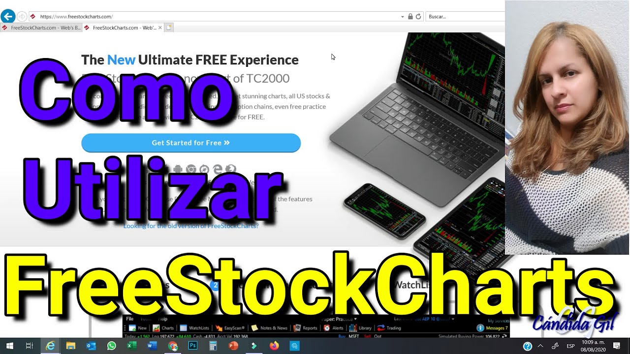 COMO UTILIZAR LA PAGINA FREESTOCKCHARTS - TUTORIAL DE TRADING PARA PRINCIPIANTES