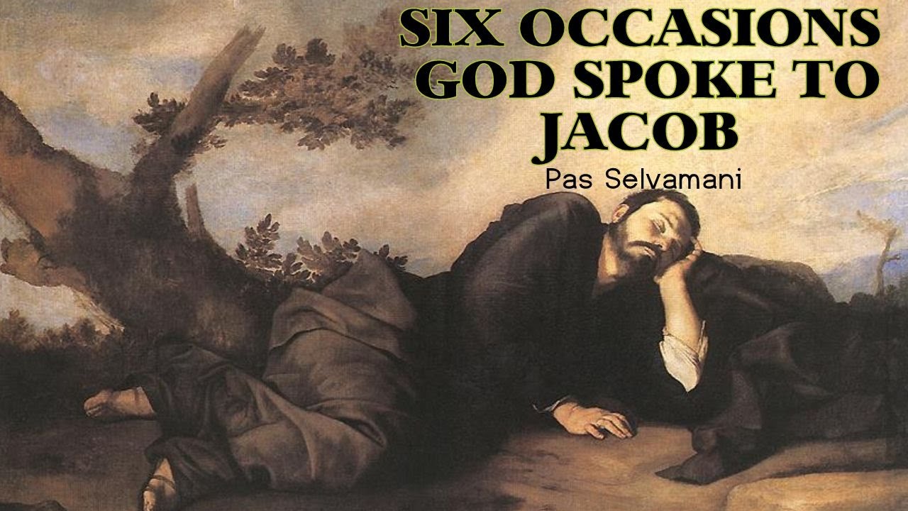 TPM|Message|God Spoke to Jacob|Pas Selvamani