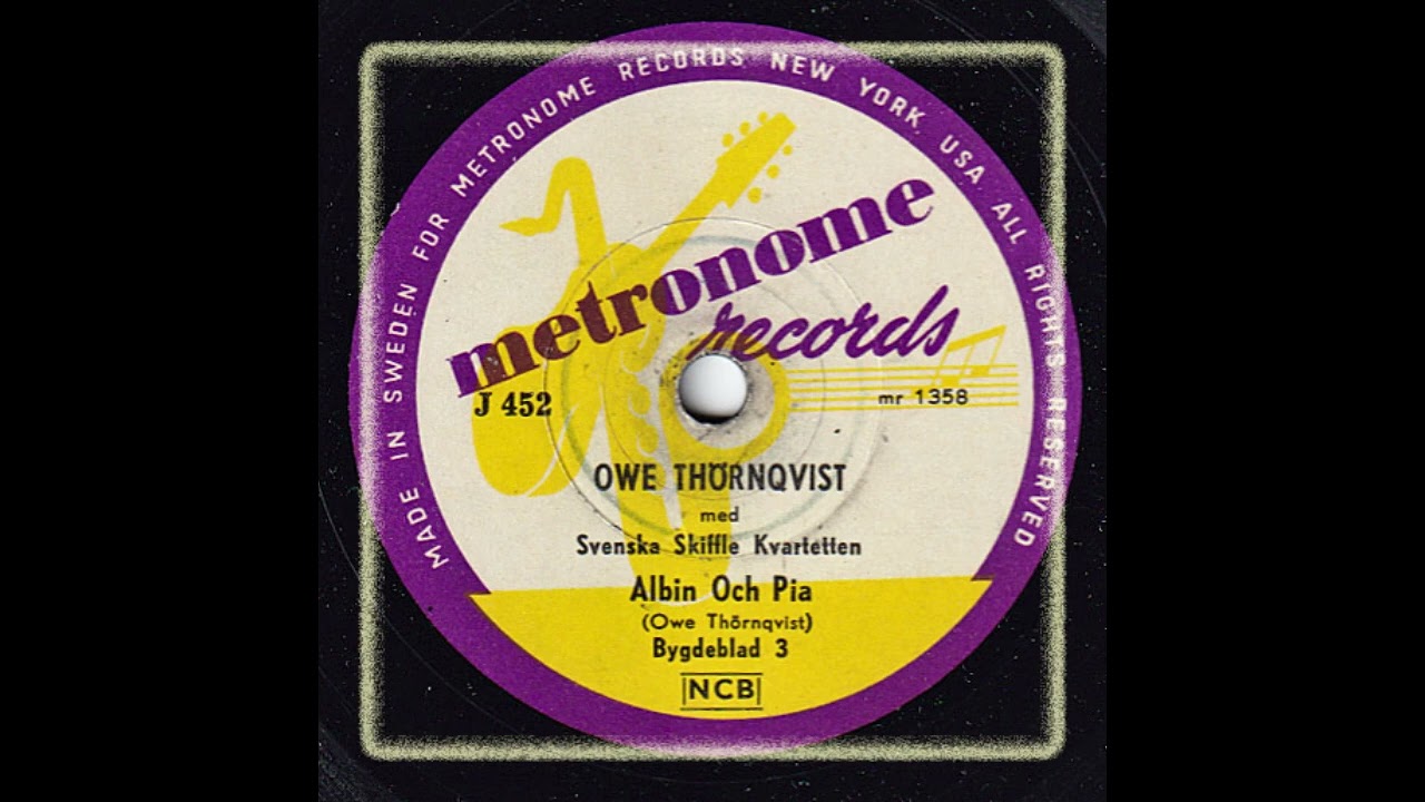 OWE THÖRNQVIST MED SVENSKA SKIFFLE KVARTETTEN - ALBIN OCH PIA