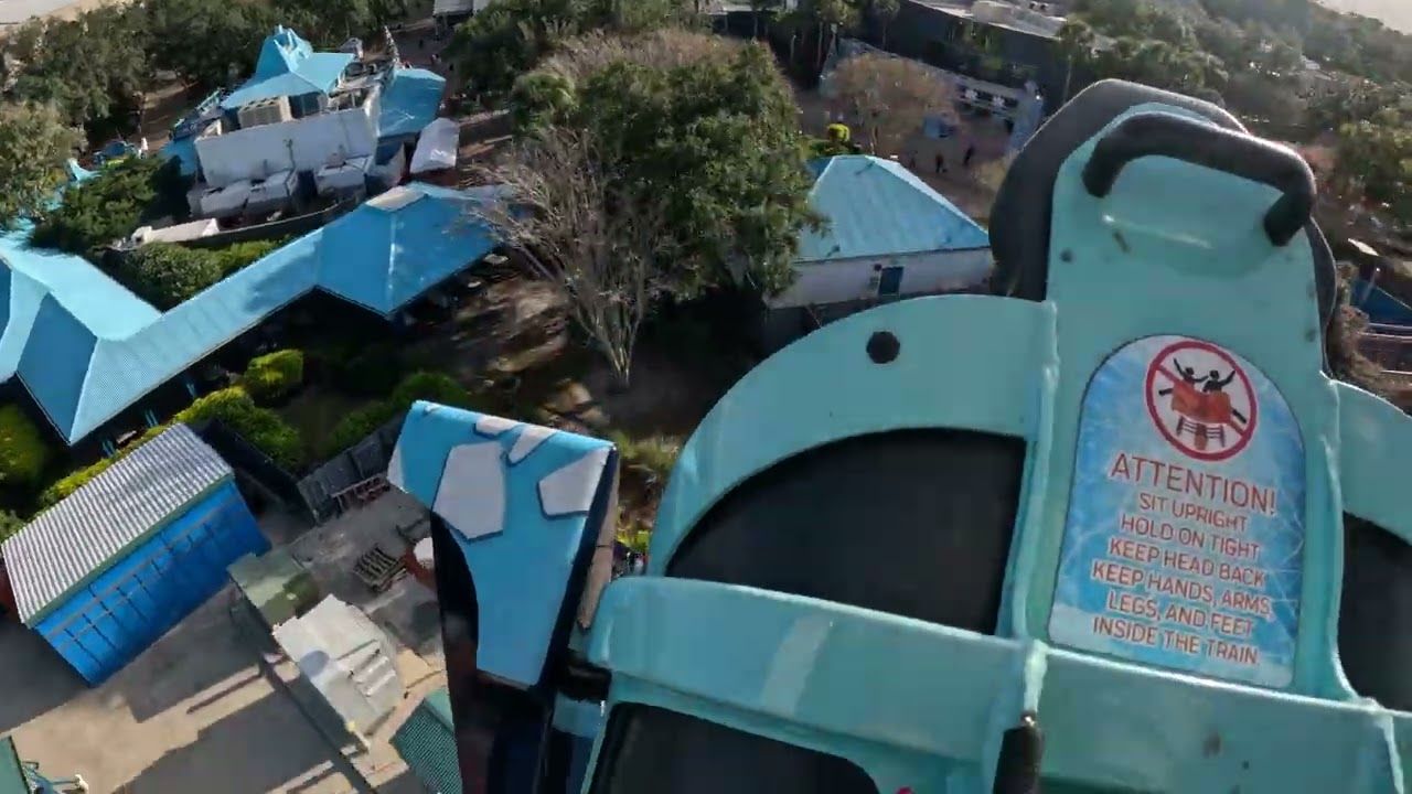 Ice Breaker POV Seaworld Orlando