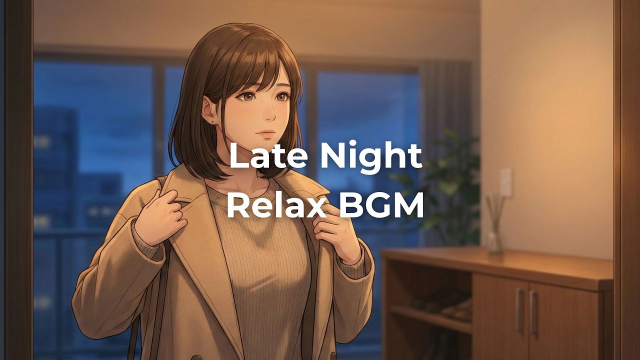 Late Night Relax BGM – Calm Apartment Silence