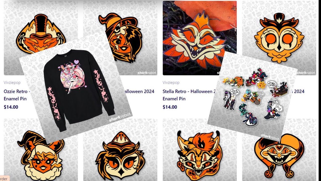 Hazbin Hotel/Helluva Boss Halloween Merch Review 2024