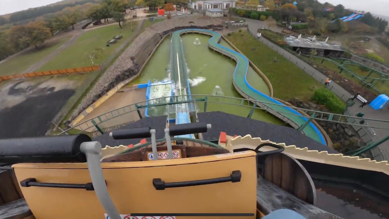 Zum Rittersturz - Onride POV [4K SuperView] @ Wild- und Freizeitpark Klotten