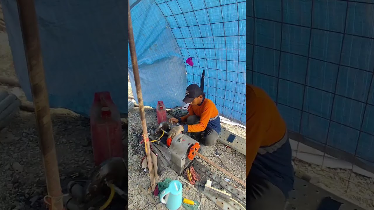 anchor rod manufacturing process (proses pembuatan batang angkur)