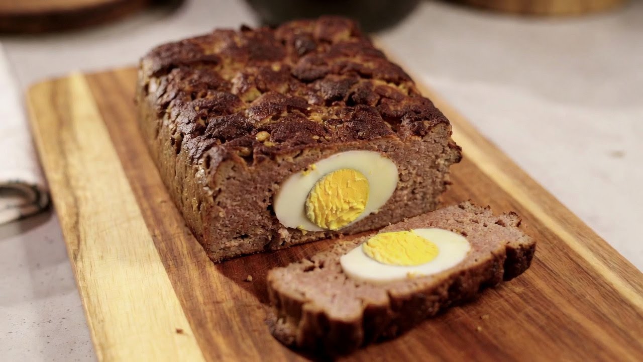 Así Aprendí a Cocinar el Meatloaf Americano 🇺🇸 | Receta Casera con Papas al Horno