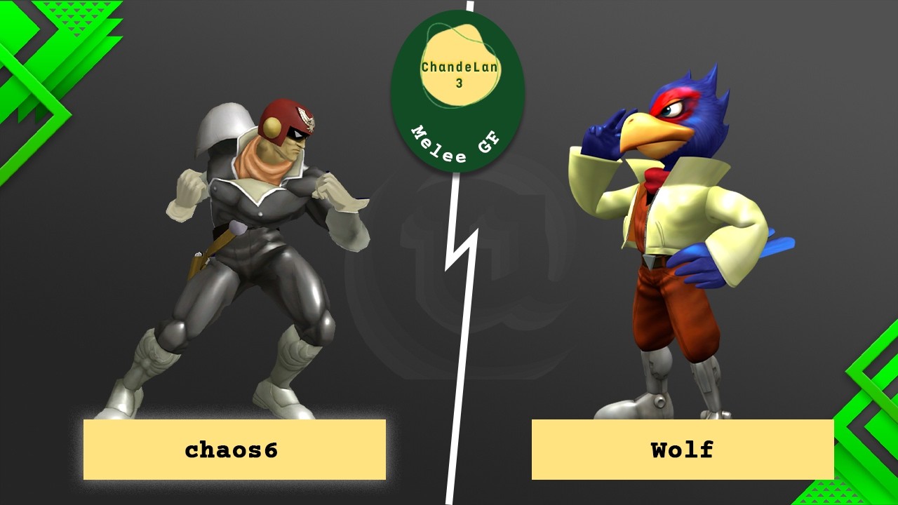 ChandeLan 3 2026 - chaos6 (Cpt Falcon) vs Wolf (Falco) - Grand Final Melee