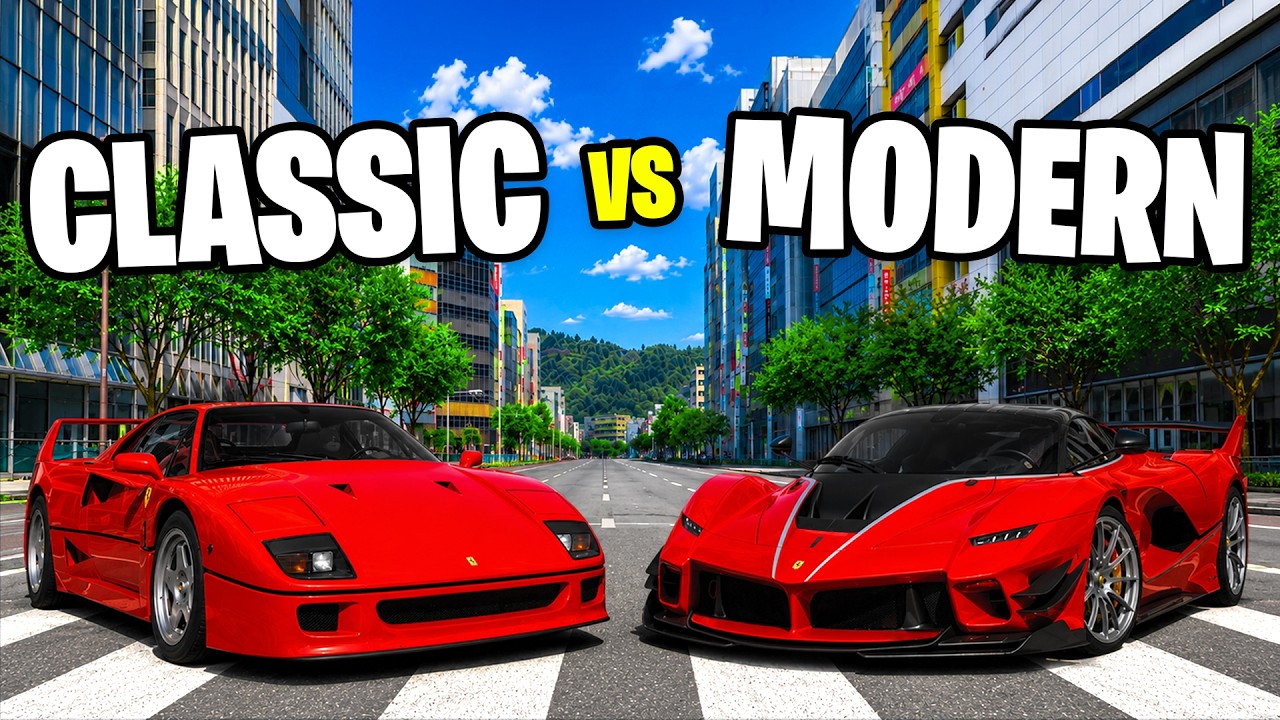 CLASSIC vs MODERN Cars! - Forza Horizon 6