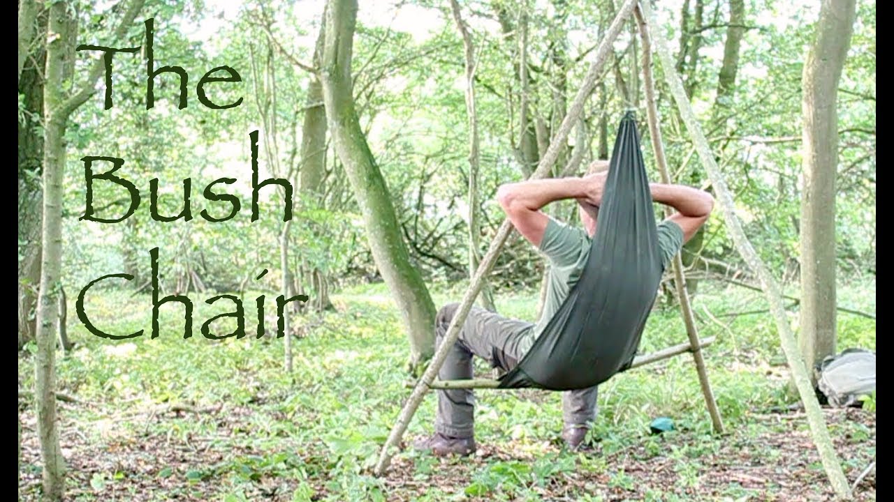 The Bush Chair. Ultra Light Comfortable Seating For Camp.