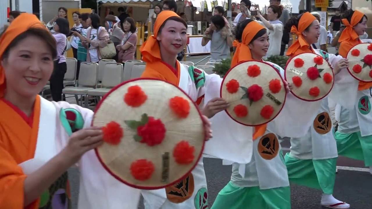2016 : 8月6日　山形花笠まつり　HD