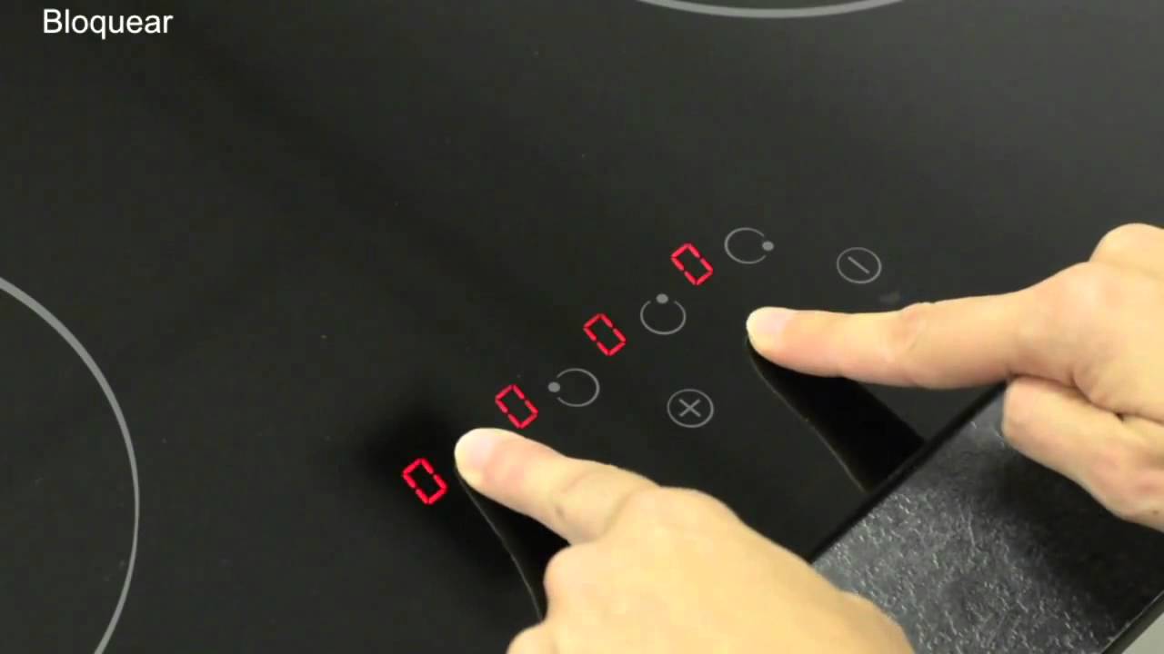 Cooktop CATA T604 - Dica Sol Digital: Bloqueio e desbloqueio de seguran&ccedil;a.