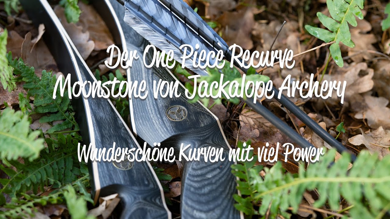 Review: One Piece Recurvebogen Moonstone von Jackalope Archery - starke Kurven