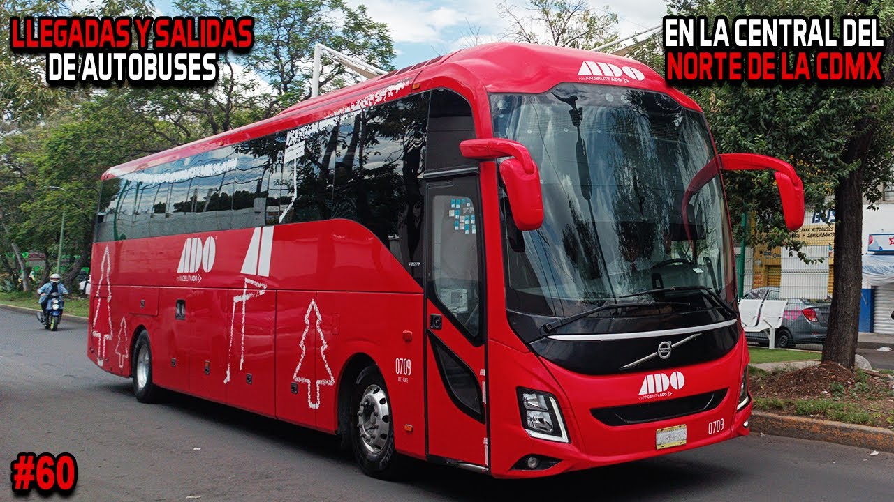 Llegadas y Salidas de Autobuses #60 en la Central del Norte de la CDMX | Johnillo