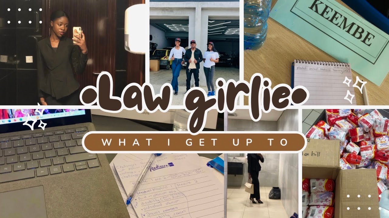 A WEEK IN MY LIFE🎀 || LEGAL INTERN👩‍⚖️ + MODEL UN🇺🇳 + PADS FOR POWER💗