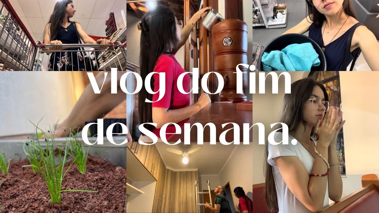VLOG | MUITAS ATUALIZAÇÕES NA CASA, AGORA TEMOS UMA HORTA