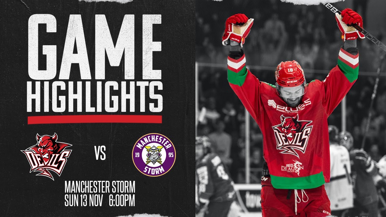 Cardiff Devils v Manchester Storm Highlights - November 13th, 2022