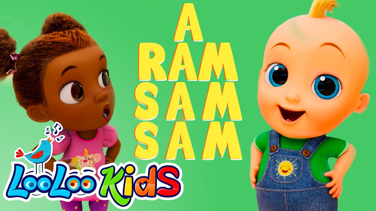 [4K] A Ram Sam Sam + Old MacDonald had a Farm | More Preschool Children Music | by LooLoo Kids