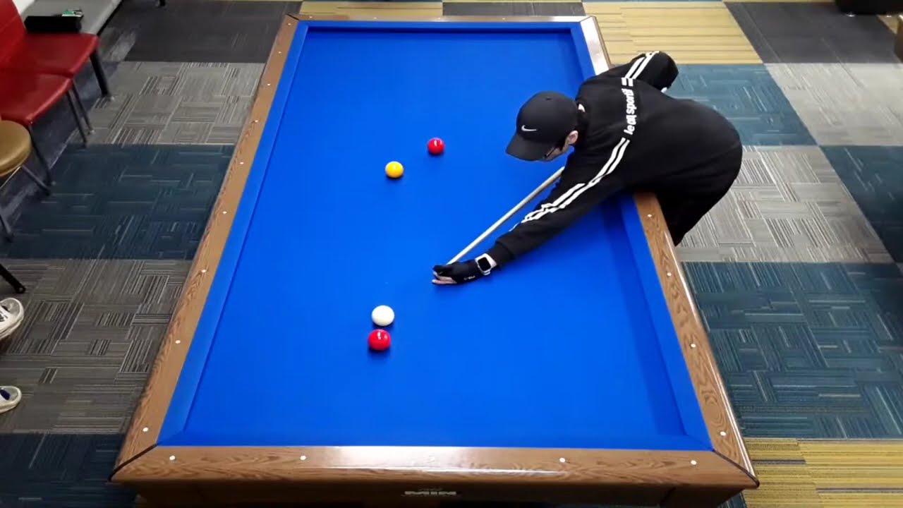 1/22일 중대 4구 400점vs250점(따블경기) 2게임 라이브 빅3당구클럽TV 실시간게임