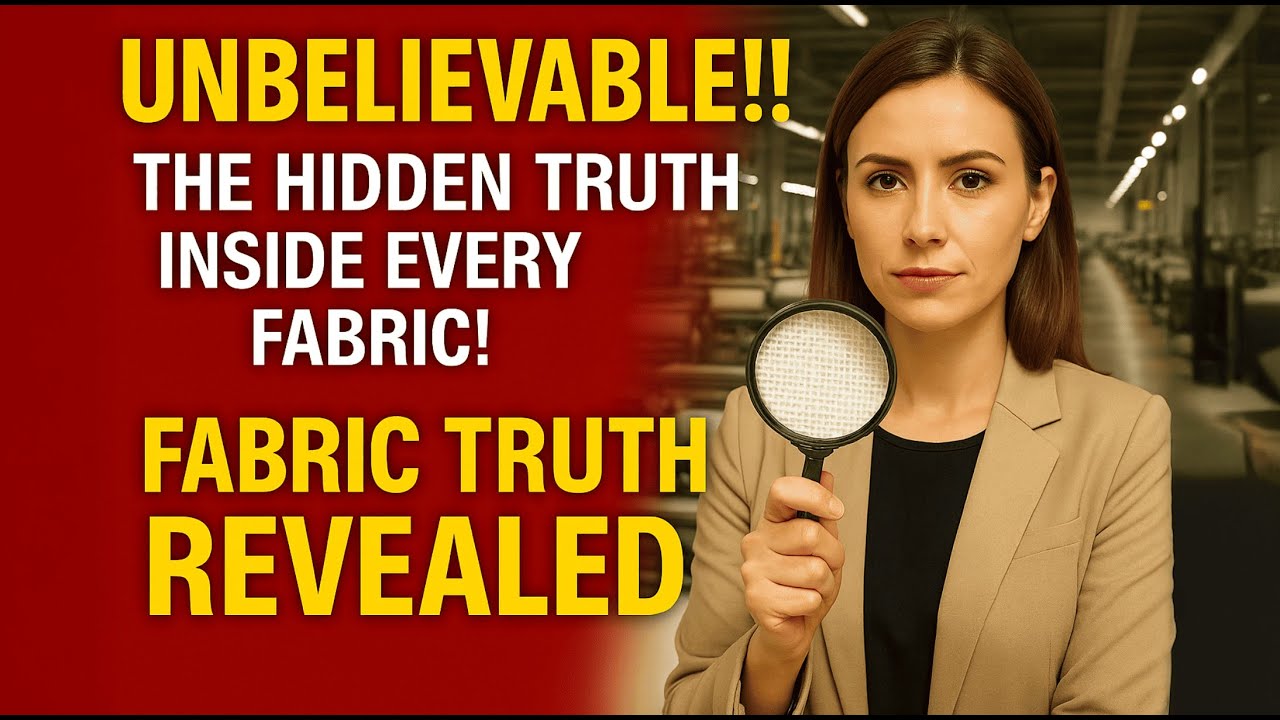 Episode 4: Unbelievable!! The Secret Science That Detects Every Fabric’s True Identity!