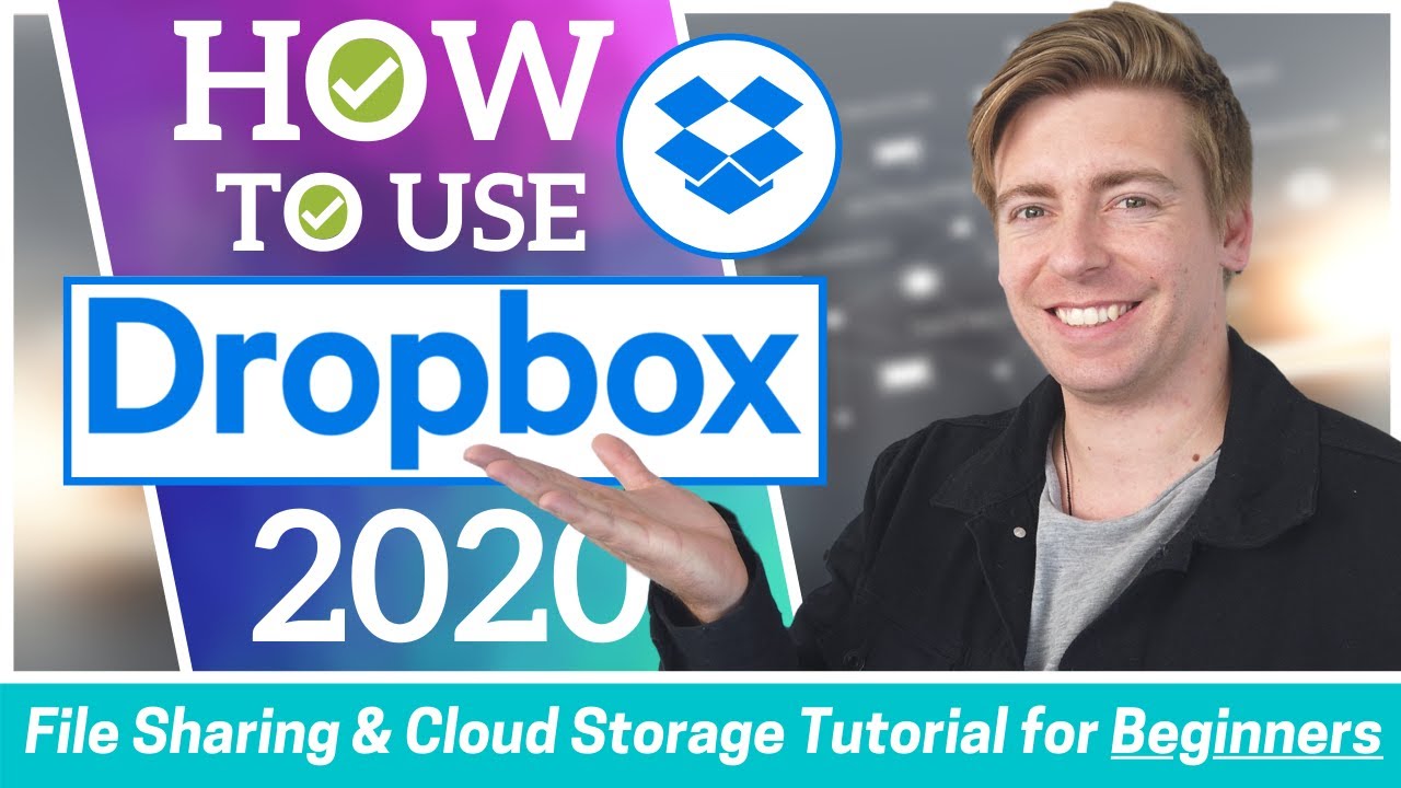 HOW TO USE DROPBOX | FREE File Sharing & Cloud Storage Software (Beginners Tutorial 2020)
